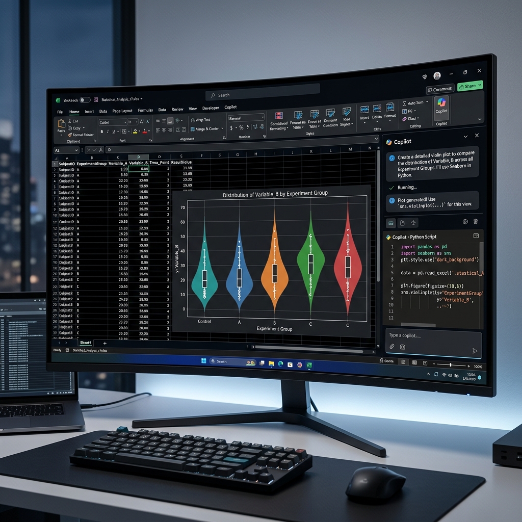Copilot + Python in Excel: AI Chart Generation Deep Dive